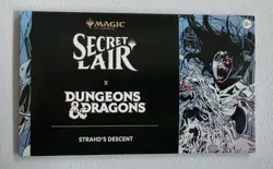 MTG Secret Lair x Dungeons & Dragons: Strahd's Descent - New and Sealed - Image 1