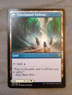 1x Barkchannel Pathway - Kaldheim - NM - MTG - Image 2