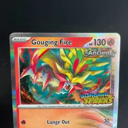 Gouging Fire Pokemon Surging Sparks Staff Promo #151 - Image 3