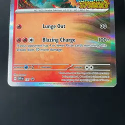 Gouging Fire Pokemon Surging Sparks Staff Promo #151 - Image 4