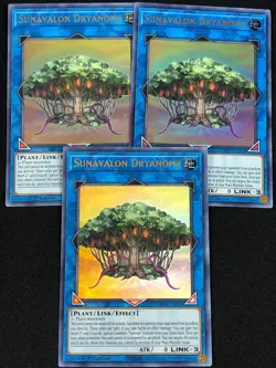 YUGIOH SUNAVALON DRYANOME GFTP-EN020 1ST ULTRA X3 (NM) - Image 1