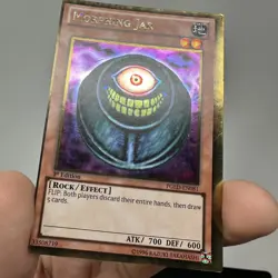 ERROR off centered MORPHING JAR Gold Bordered YU-GI-OH 1st Edition PGLD-EN081 - Image 2