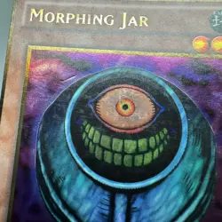 ERROR off centered MORPHING JAR Gold Bordered YU-GI-OH 1st Edition PGLD-EN081 - Image 3