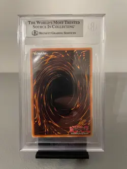 Yugioh 2004 Red-Eyes B. Dragon WORLDWIDE Ed. [LOB-ENO70] Grade BECKETT 9 MINT - Image 3