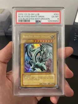 Blue-Eyes White Dragon LOB-001 Unlimited - Baby Foil Shift - Image 1