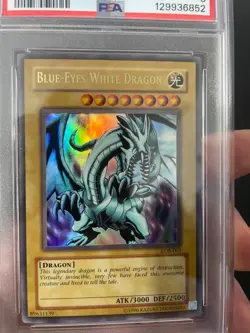 Blue-Eyes White Dragon LOB-001 Unlimited - Baby Foil Shift - Image 2