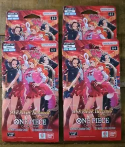 One Piece EB-03 Heroines Edition Lot of 4 Sealed Booster Packs English - Image 1