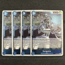 4X Sengoku | OP12-047 NM | Rare | One Piece TCG Playset - Image 1