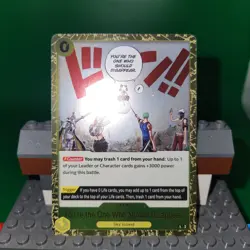 You're The One Who Should Disappear OP06-115 One Piece Trading Card - Image 3