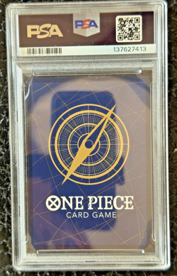 2025 One Piece OP11 118 Fist Divine Speed Monkey D Luffy Manga Alt Art PSA 10 - Image 2