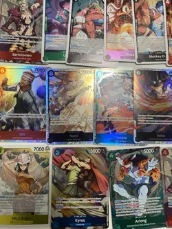 800+ ONE PIECE Card Lot! SR, R, Dash Pack Cards, Don, Leader And More - Image 2