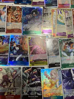 800+ ONE PIECE Card Lot! SR, R, Dash Pack Cards, Don, Leader And More - Image 3