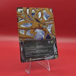 The Nine-Tailed Fox Spirit #1460- Rare 1st Edition Foil Text Bandai Naruto CCG - Image 1