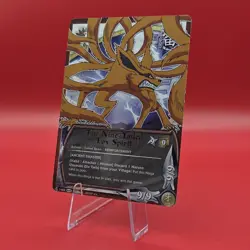 The Nine-Tailed Fox Spirit #1460- Rare 1st Edition Foil Text Bandai Naruto CCG - Image 2