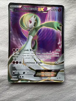 Pokemon Gardevoir-EX TCG Full Art Ultra Rare Card Steam Siege 111/114 Holo NM - Image 1