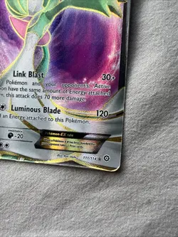 Pokemon Gardevoir-EX TCG Full Art Ultra Rare Card Steam Siege 111/114 Holo NM - Image 2