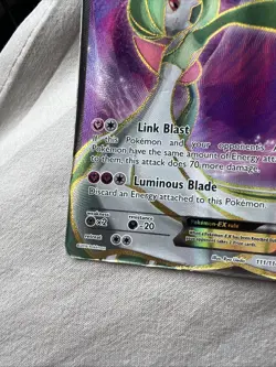 Pokemon Gardevoir-EX TCG Full Art Ultra Rare Card Steam Siege 111/114 Holo NM - Image 3