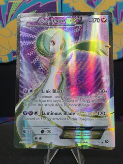 Pokemon Gardevoir-EX TCG Full Art Ultra Rare Card Steam Siege 111/114 Holo LP - Image 1