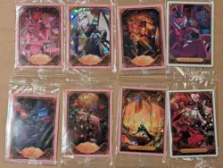 Hazbin Hotel Trading Cards Promo Card Set (Cracked Ice PR-11 -16, Foil PR20+24) - Image 1
