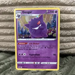 Gengar SWSH052 SWSH: Sword & Shield Promo Cards Holo Pokemon Card - Image 1