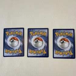 Pokemon TCG Clefairy & Mega Clefable EX Holo Card Lot POR Set 3 Cards English - Image 2