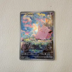 Pokemon TCG Clefairy & Mega Clefable EX Holo Card Lot POR Set 3 Cards English - Image 3