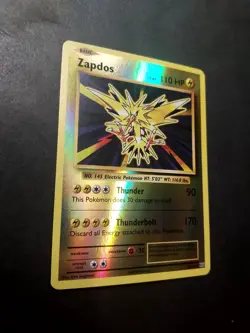 Zapdos 42/108 Evolutions Reverse Holo Rare Pokemon Card - Image 2