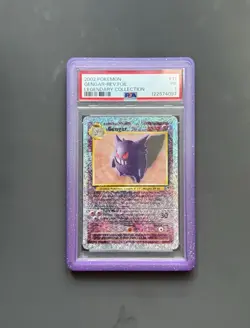 2002 Pokemon Gengar Reverse Holo Legendary Collection 11/110 PSA 1 - Image 1