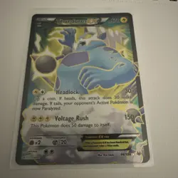 Thundurus EX - 98/108 - Full Art Ultra Rare - Roaring Skies - Pokemon Card - Image 1