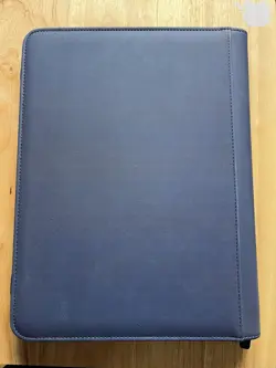 Lot of 4 Fabmaker 9 Pocket Trading Card Zip Binders, Holds 360 Cards Each - Image 5