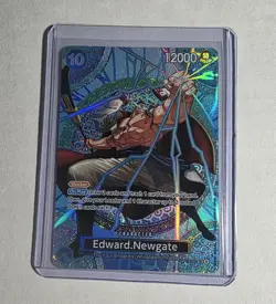 ONE PIECE OP15 OP13-042 SP SR Edward Newgate English Card - Image 2