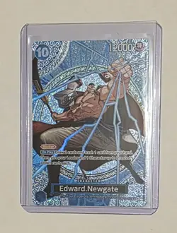 ONE PIECE OP15 OP13-042 SP SR Edward Newgate English Card - Image 3