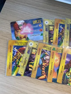 Marvel Overpower CCG Rogue (X-Men) - 13 cards inc. character cards - Image 2