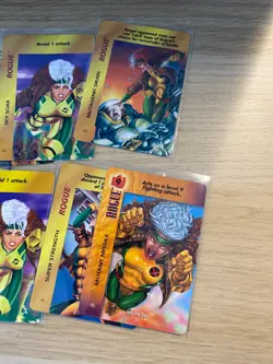 Marvel Overpower CCG Rogue (X-Men) - 13 cards inc. character cards - Image 4