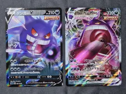 Pokemon Gengar V 001/019, Gengar VMAX 002/019 2 Card Lot Japanese US Seller NM/M - Image 1