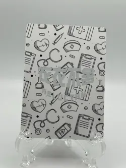 Ayaka SP-16 Nurse Illustration Reluctant Card Set Genshin Impact - Image 2