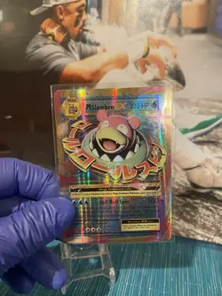 Pokemon TCG M Slowbro EX Full Art Ultra Rare Holo 27/108 Evolutions 220 HP Card - Image 3
