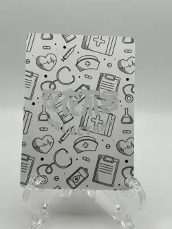 Barbara SP-04 Nurse Illustration Reluctant Card Set Genshin Impact - Image 2