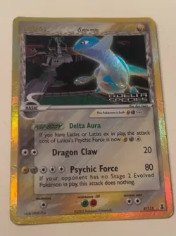 Pokemon Latios EX Delta Species Holo Rare Reverse 80 HP Card 9/113 2005 - Image 1