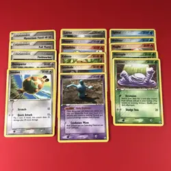 2006 | Pokemon TCG (LOT of 16 CARDS | LP+) EX LEGEND MAKER CCG Trainer Clay - Image 1