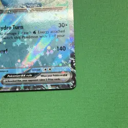 Pokemon Lapras ex POR 022/088 Holo Basic Water 210 HP Surf Hydro Turn Card - Image 3
