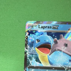Pokemon Lapras ex POR 022/088 Holo Basic Water 210 HP Surf Hydro Turn Card - Image 5