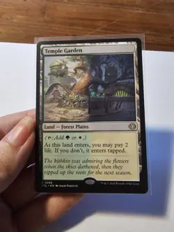 Temple Garden Mtg Shock Land 0268 - Image 1