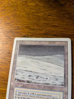 MTG Magic Revised Tundra (LP+) - Dual Land - Reserved List - Image 5