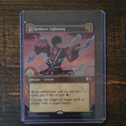 Magic: The Gathering Redirect Lightning 0343 Foil Instant Lesson List - Image 1