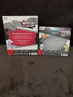 Pokemon White Flare Binder + Black Bolt & White Flare Poster Collection Bundle - Image 2