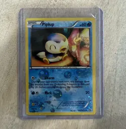 Pokemon Piplup RC6/RC25 Legendary Treasures Radiant Collection Holo Mp - Image 1