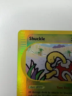 Pokemon Shuckle Reverse Holo Card 96/144 LP+ Skyridge 2003 - Image 2