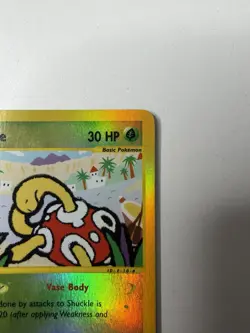Pokemon Shuckle Reverse Holo Card 96/144 LP+ Skyridge 2003 - Image 3