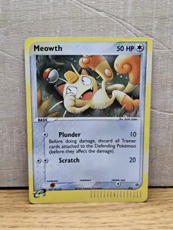 Meowth #013 Black Star Promo Holo Pokemon Card TCG - Image 1